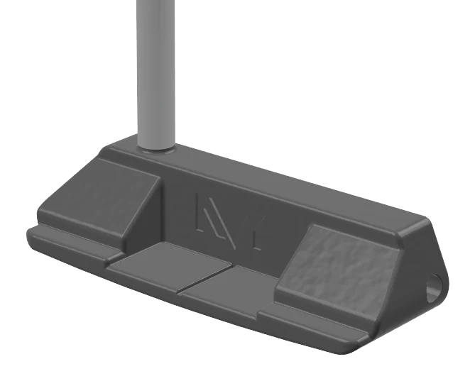 NVY I putter, address view