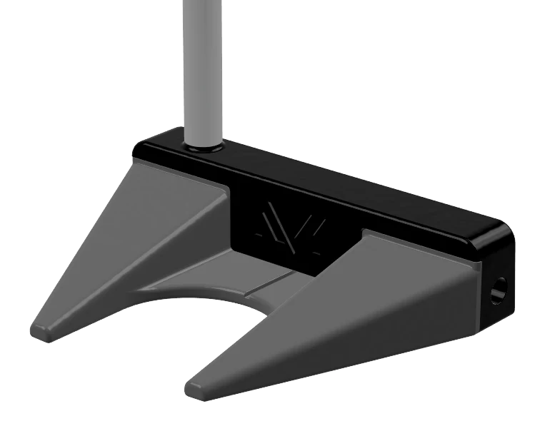 NVY III putter, address view